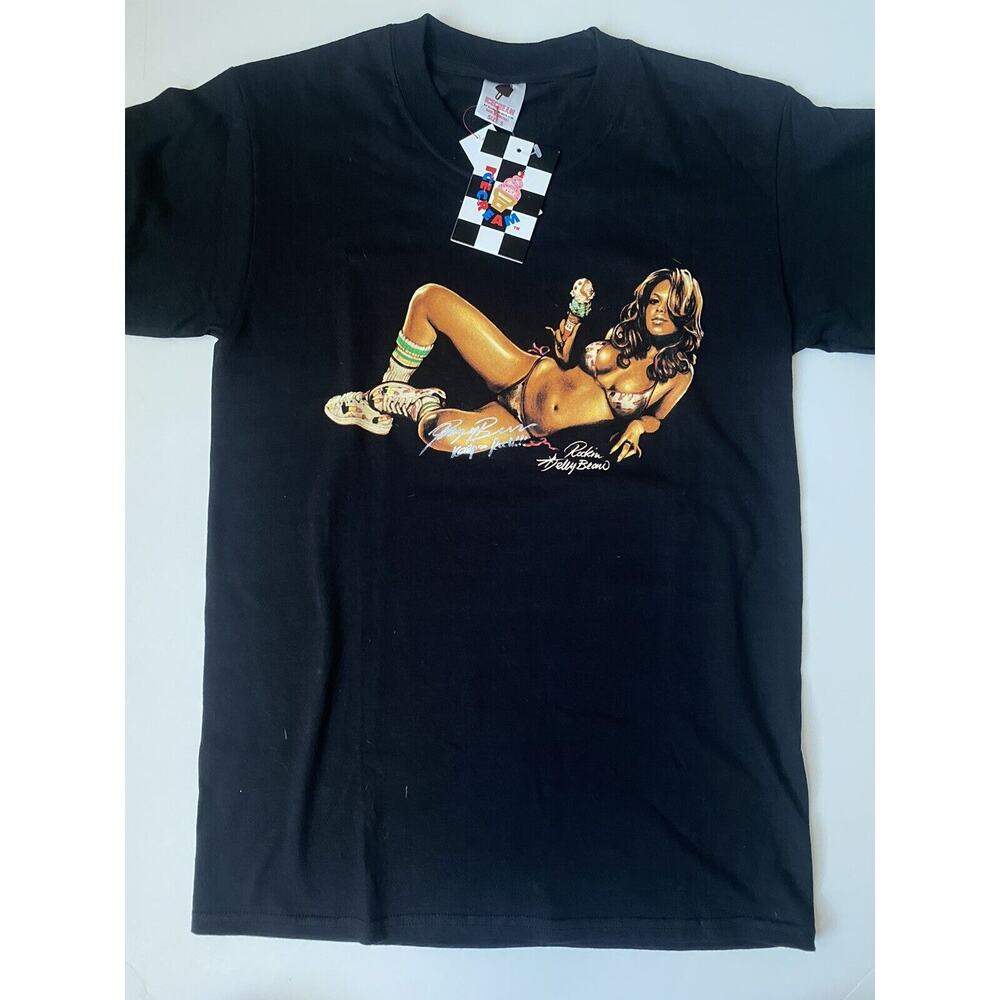 BBC Ice Cream Rockin Jelly Bean Tee Made In Japan SIGNED AUTOGRAPHED RARE
